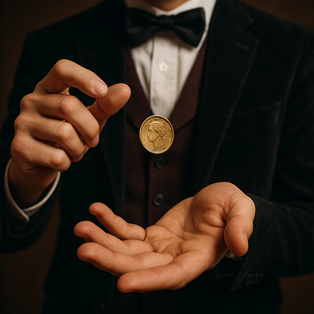 Featured image for 10 Coin Flipping Tricks to Master in 2026 From Thumb Flip to Pro Roll